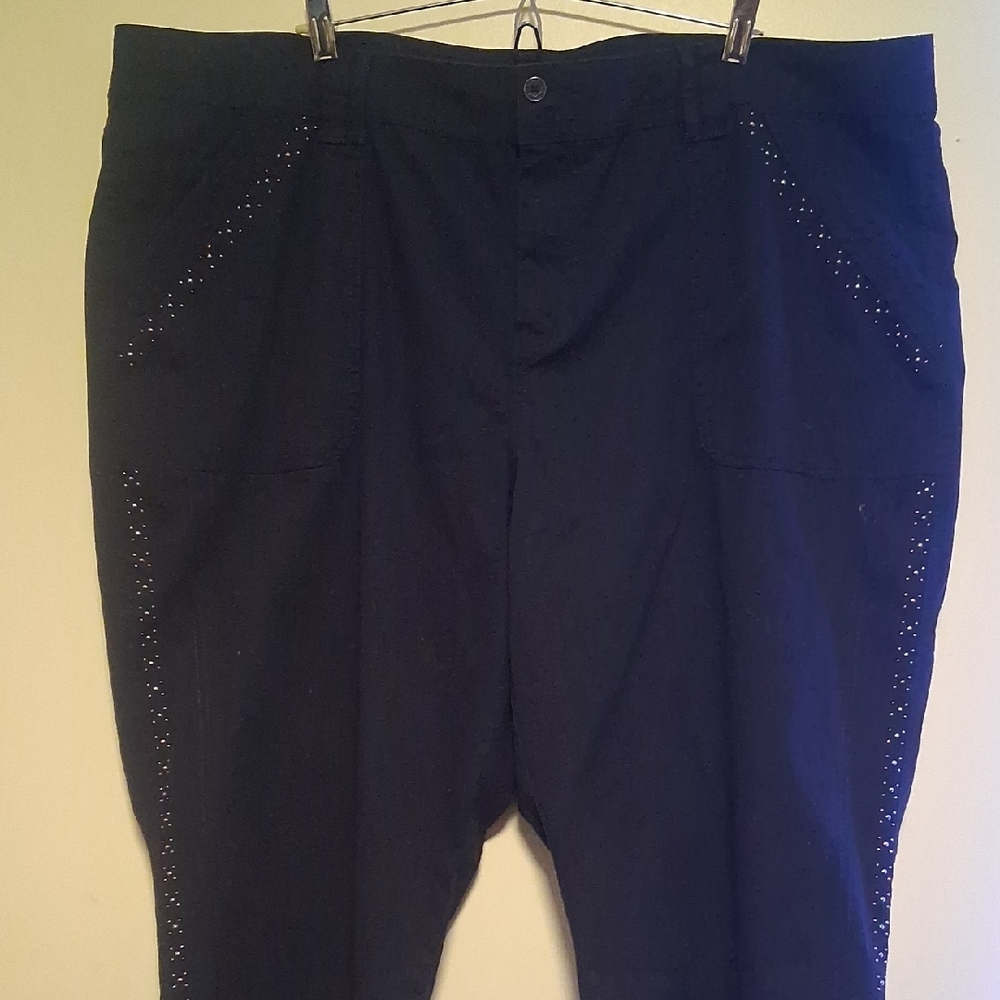 Size 20 W Gloria Vanderbilt Black Slimming Jeans